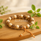 Original Tulsi Handmade Bracelet in Multi Strings – Bow Band Pattern for Spiritual Blessings
