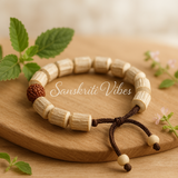 Original Tulsi Rudraksha Hand Bracelet for Man and Woman – Traditional Look Spiritual Bracelet