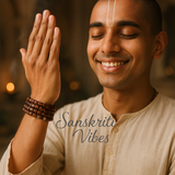 Five Layers Traditional Tulsi Beads Bracelet Design – Sacred Spiritual Bracelet