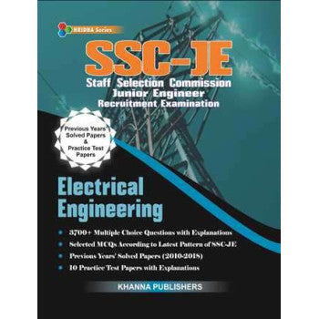 SSC-JE IN ELECTRICAL ENGINEERING (Previous years solved and practice paper) - Retail Maharaj
