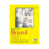 Strathmore 300 Series Bristol Paper Pad 100 lb (270 GSM) | Smooth & Vellum Surface | Open Stock