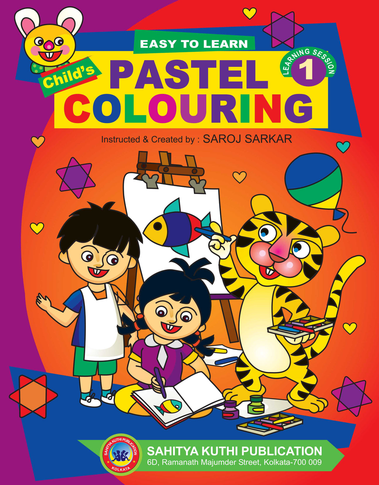 Childs Pastel Colouring - 1