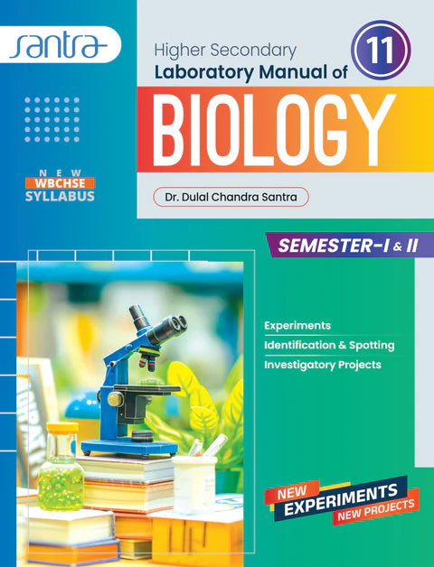 Higher Secondary Laboratory Manual Of Biology- Class XI (SEM 1&2) - Retail Maharaj