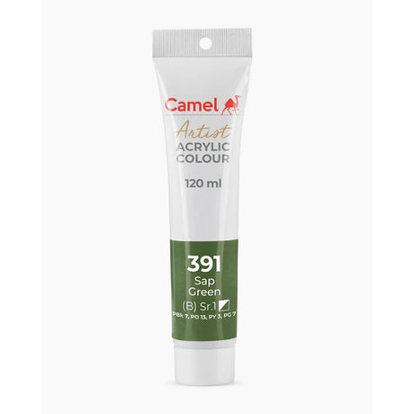 Camel Artist Acrylic Colours (Individual Tube of 120ml) - Retail Maharaj