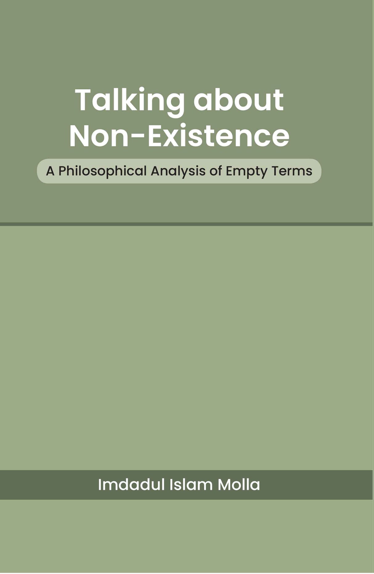 Talking about Non-Existence A Philosophical Analysis of Empty Terms (English Version) - Retail Maharaj