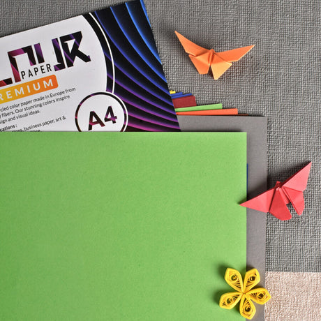 Scholar Recycled Color Paper Sheets 120gsm for Bookmarks and Crafts - Retail Maharaj