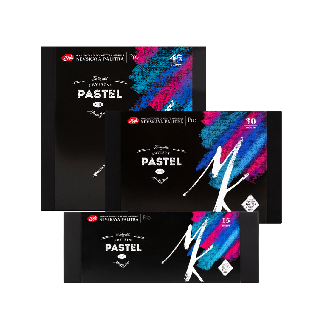 MASTER CLASS Extra-Fine Artist’s Soft Pastel Colour Sets (15, 30 & 45 Shades)