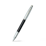 Sheaffer 100 Rollerball Pen Black and Brushed Chrome Gift Edition