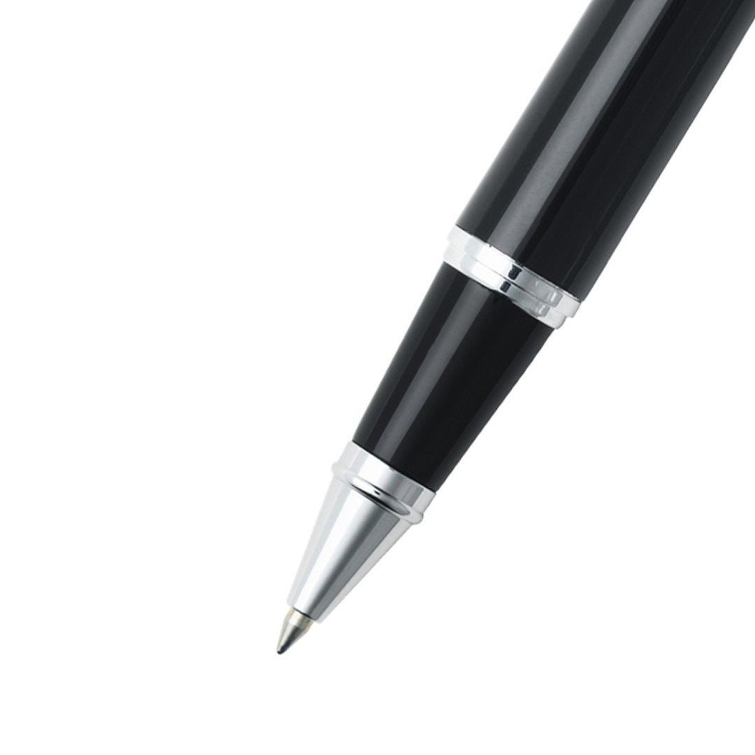 Sheaffer 300 Rollerball Pen Glossy Black with Chrome-Plated Trim