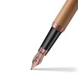 Sheaffer VFM 9428 Coffee Edition Matt Brown Pen with Regal Brown PVD Trims