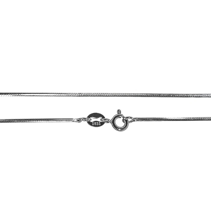 Sri Sri Silver Pendant With Chain