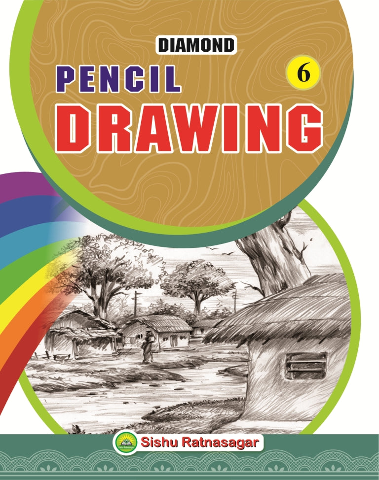 Diamond Pencil Drawing - 6