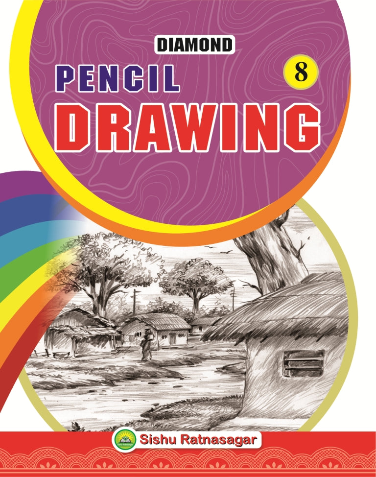 Diamond Pencil Drawing - 8