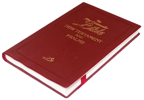 New Community Bible: New Testament and Psalms (Red) - Retail Maharaj