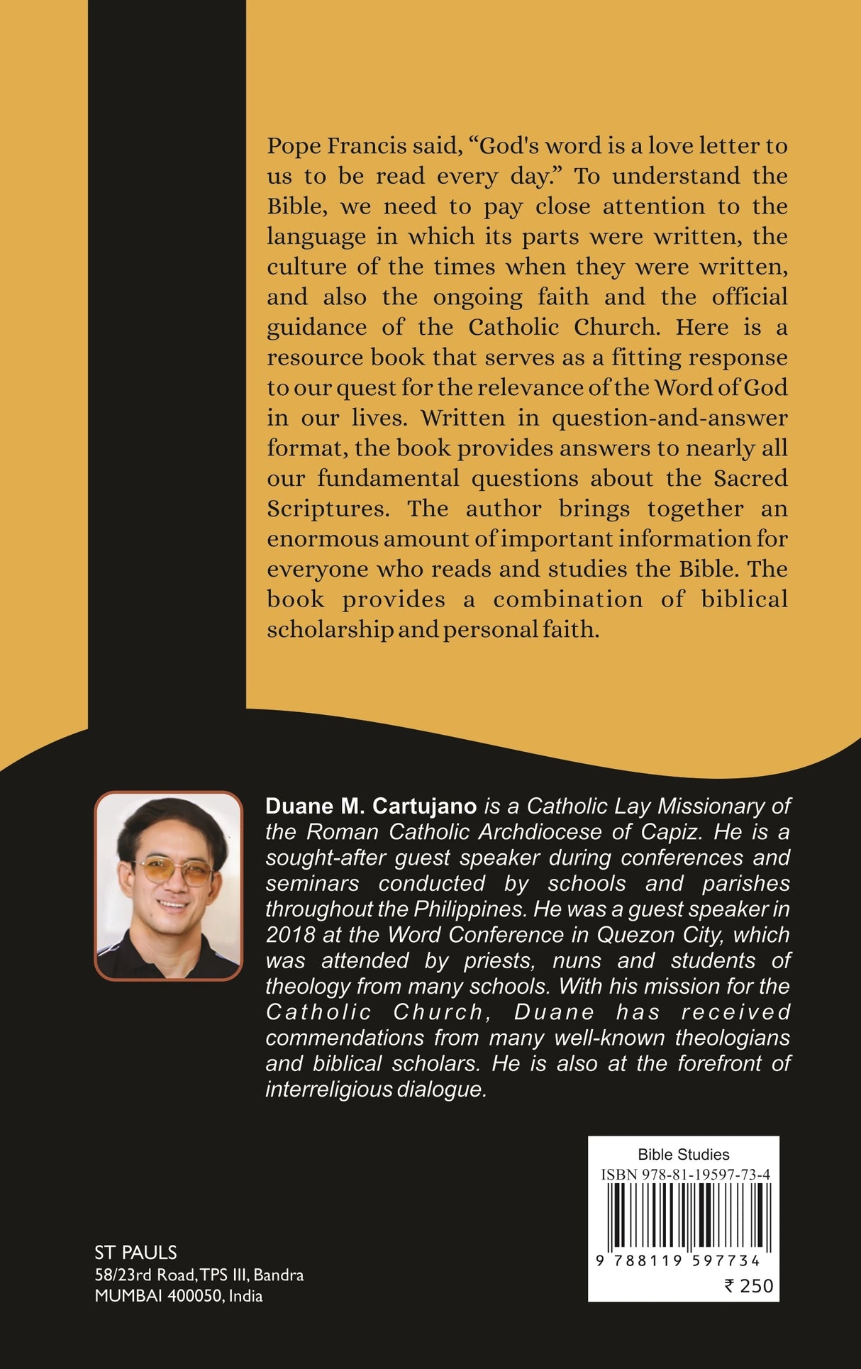 Know Your Bible: Questions and Answers on Sacred Scripture - Retail Maharaj