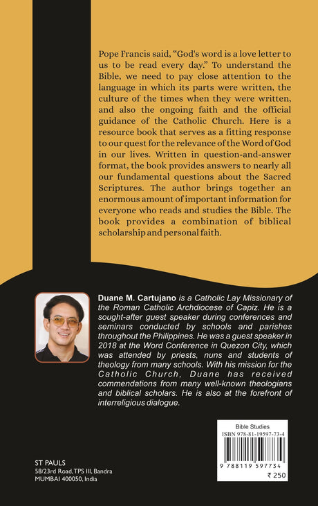 Know Your Bible: Questions and Answers on Sacred Scripture - Retail Maharaj