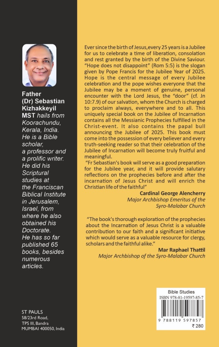 Jubilee Of Incarnation: Messianic Prophecies Fulfilled In Jesus - Retail Maharaj