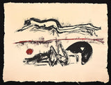 “THE CLONE WITHIN” by Debajyoti Roy – Original Mixed Media Artwork (Acrylic, Ink & Charcoal on Handmade Paper)