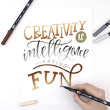 Tombow Dual Brush Pen Set of 20 Colours – Neutral Palette