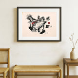 “Torment of Existence” by Debajyoti Roy – Original Ink & Mixed Media Artwork on Textured Canvas