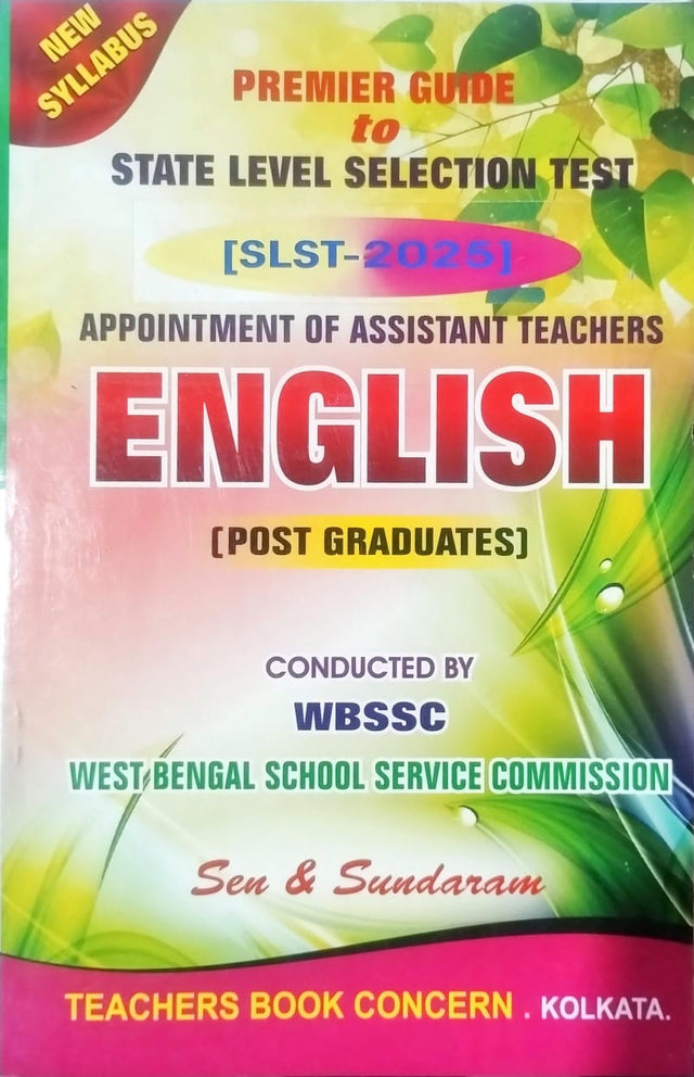 SLST appoinment of assistant teachers English XI-XII (Post Graduates) (English Version) - Retail Maharaj