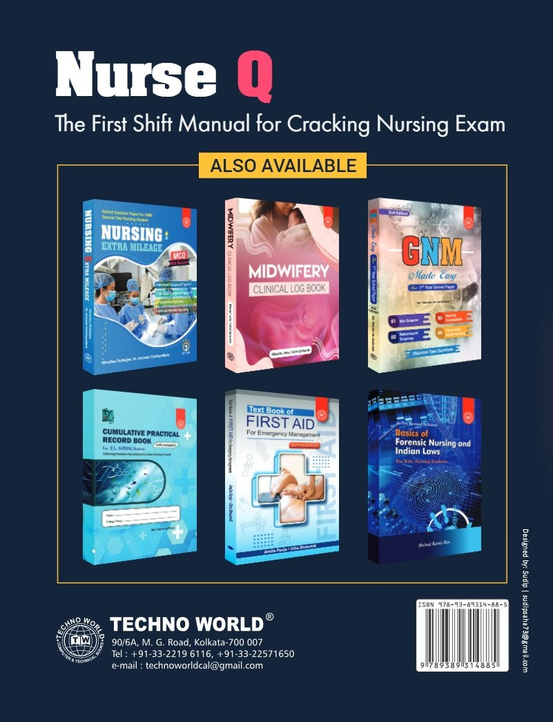 Nurse Q [The First Shift Manual for Cracking Nursing Exam] (English Version) - Retail Maharaj