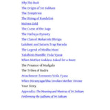 The Legend of the Goddess: Invoking Sri Suktam Hardcover - Retail Maharaj