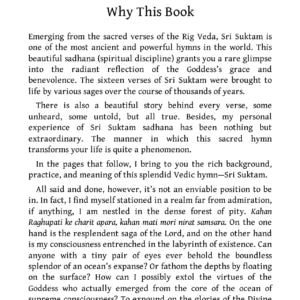 The Legend of the Goddess: Invoking Sri Suktam Hardcover - Retail Maharaj