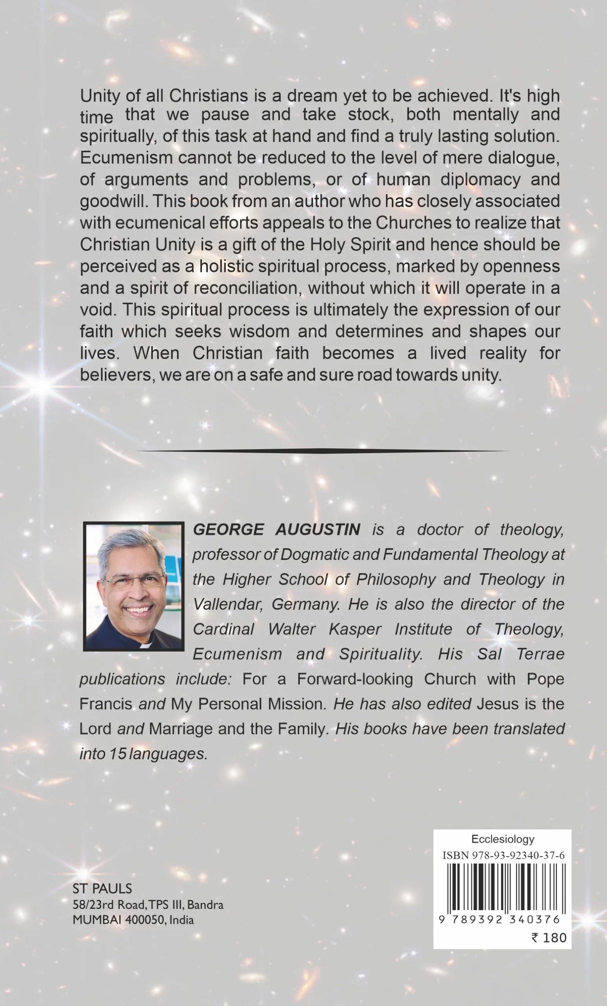 Christian Unity, the Soul of Ecumenism: A Spiritual Process - Retail Maharaj