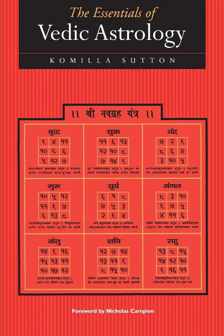 The Essentials of Vedic Astrology [English] By Komilla Sutton - Retail Maharaj