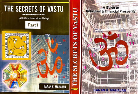 The Secrets of Vastu- A Guide to Harmonious Living Vol-1 & 2 (Paperback) [Paperback] Karan K. Mahajan - Retail Maharaj
