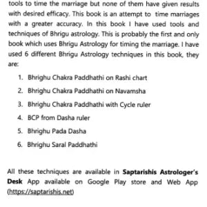 Timing of Marriage Using Bhrighu Astrology [SA] - Retail Maharaj