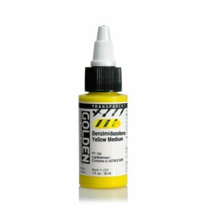 Golden High Flow Acrylic Paint 30ml Professional Fluid Acrylic for Artists