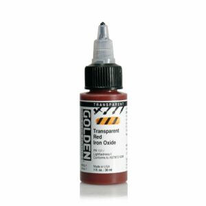 Golden High Flow Acrylic Paint 30ml Professional Fluid Acrylic for Artists