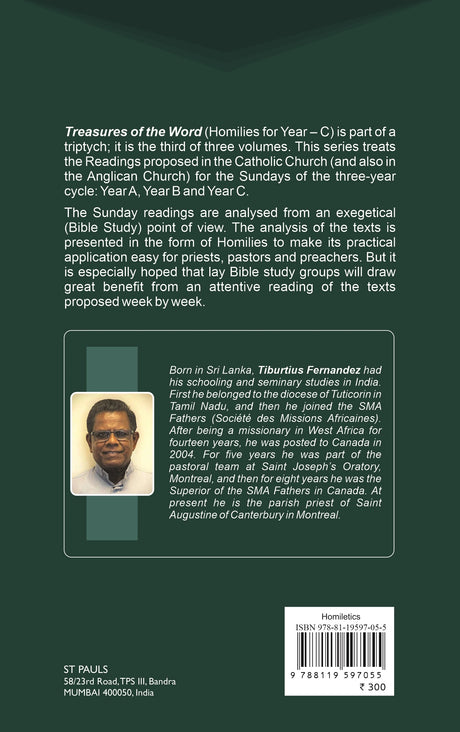 Treasures of the Word: Homilies for Year C - Retail Maharaj