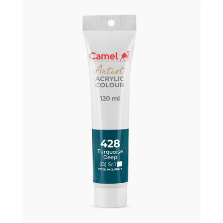 Camel Artist Acrylic Colours (Individual Tube of 120ml) - Retail Maharaj