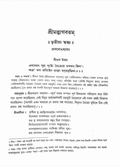 Srimad Bhagavatam (3rd skandha) - Retail Maharaj