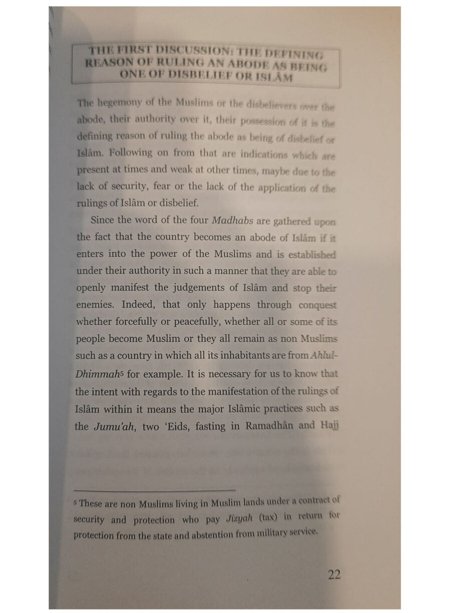 The Impact of Man-made Laws In Determining the Judgement of an Abode as Being One of Disbelief or Islam - Retail Maharaj