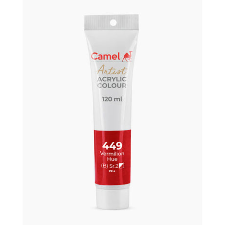 Camel Artist Acrylic Colours (Individual Tube of 120ml) - Retail Maharaj