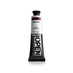 Golden Open Acrylic Colours 59ml Tubes