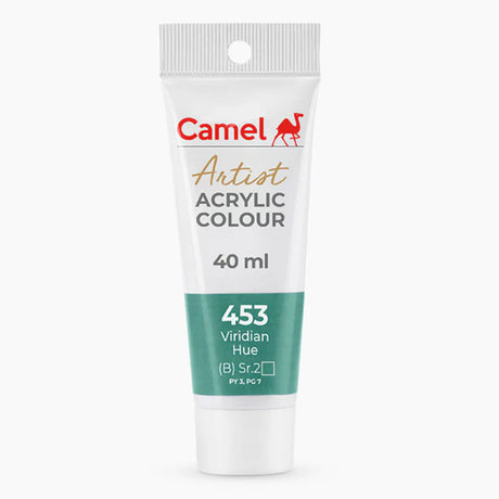 Camel Artist Acrylic Colours (Individual Tube of 40ml) - Retail Maharaj