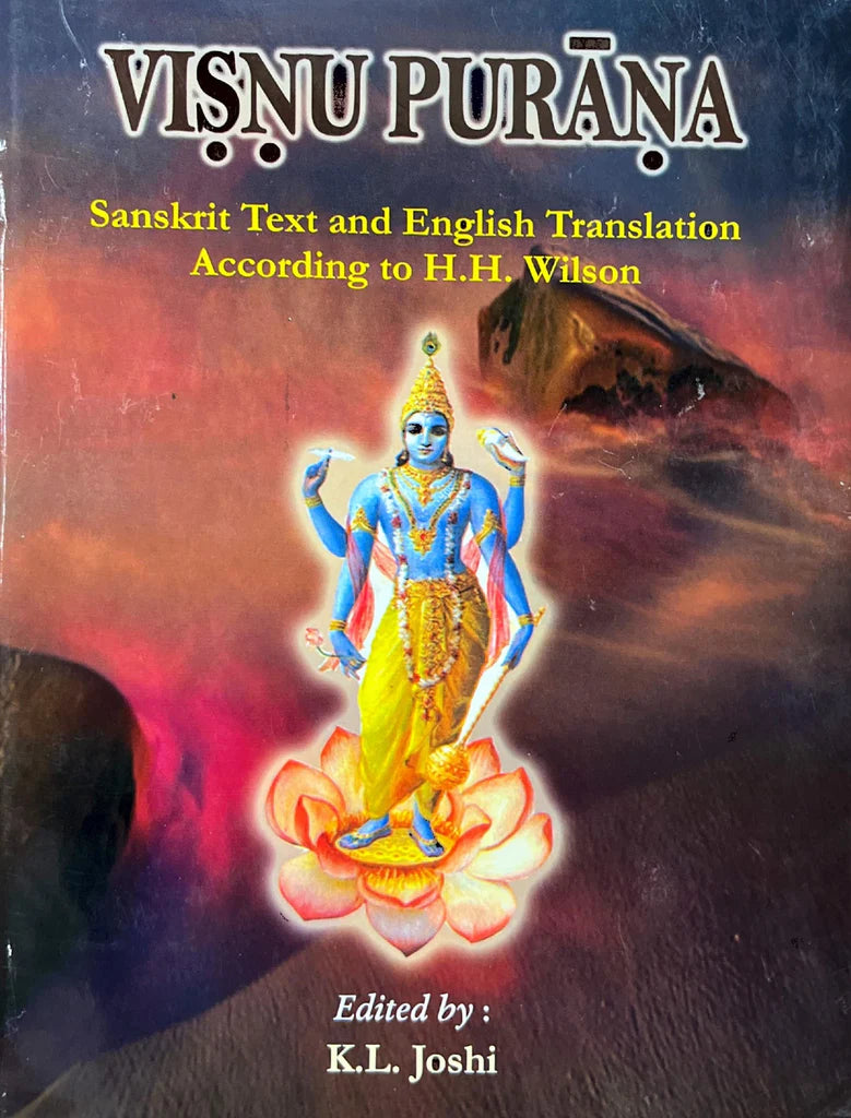 Visnu Purana (Sanskrit Text and English Translation according to HH Wilson) (hardcover) - Retail Maharaj