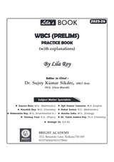 WBCS Prelims Practice Book 2025-26 (English Version)