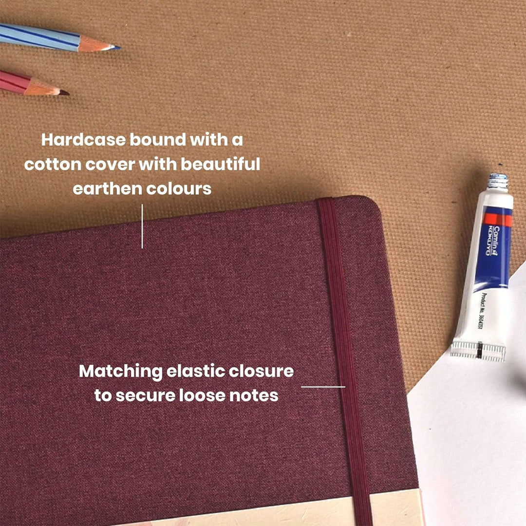 Scholar Watercolour Journal Sketchbook 300 GSM Cold Press Paper - Retail Maharaj