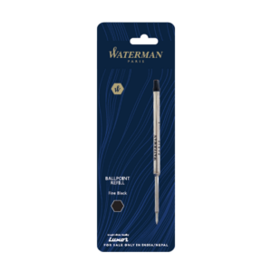 Waterman Ballpoint Pen Refill Fine Tip Blue and Black