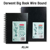 Derwent Big Book Wire Bound Hardback Sketchbook 110 GSM