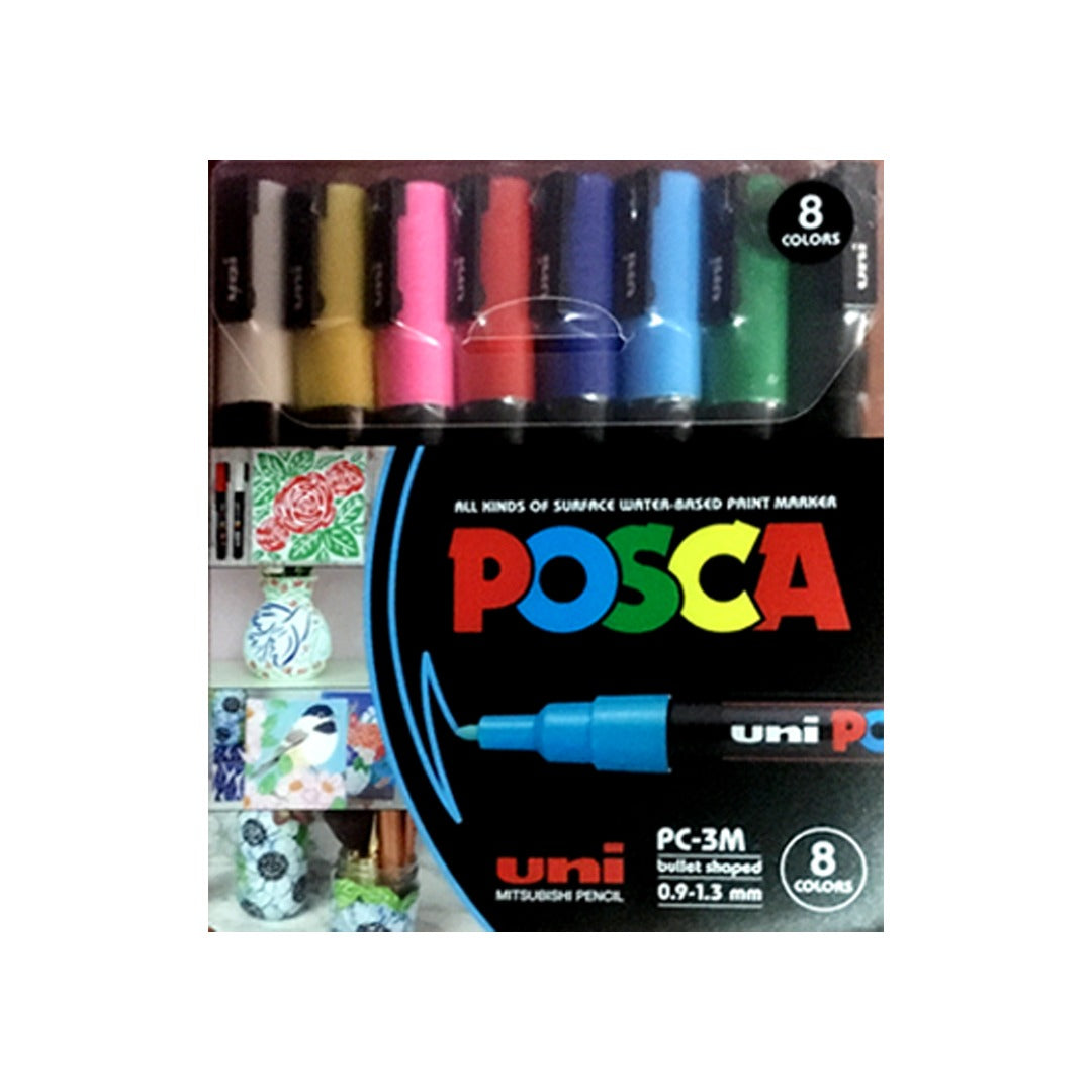 Uni Ball Posca Open Stock Paint Marker Sets Water Based Multi Surface Pens