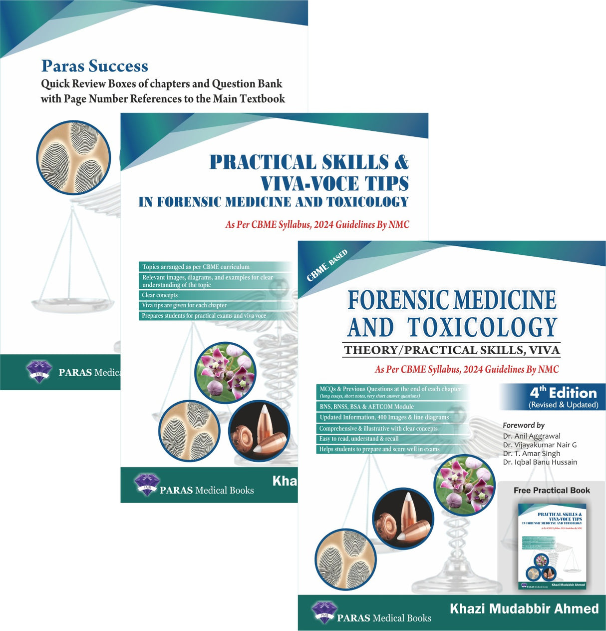Forensic Medicine and Toxicology (Theory, Practical Skills, VIVA) 4th/2025 (Reprint 2026)