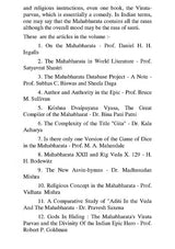 MODERN EVALUATION OF THE MAHABHARATA - Retail Maharaj