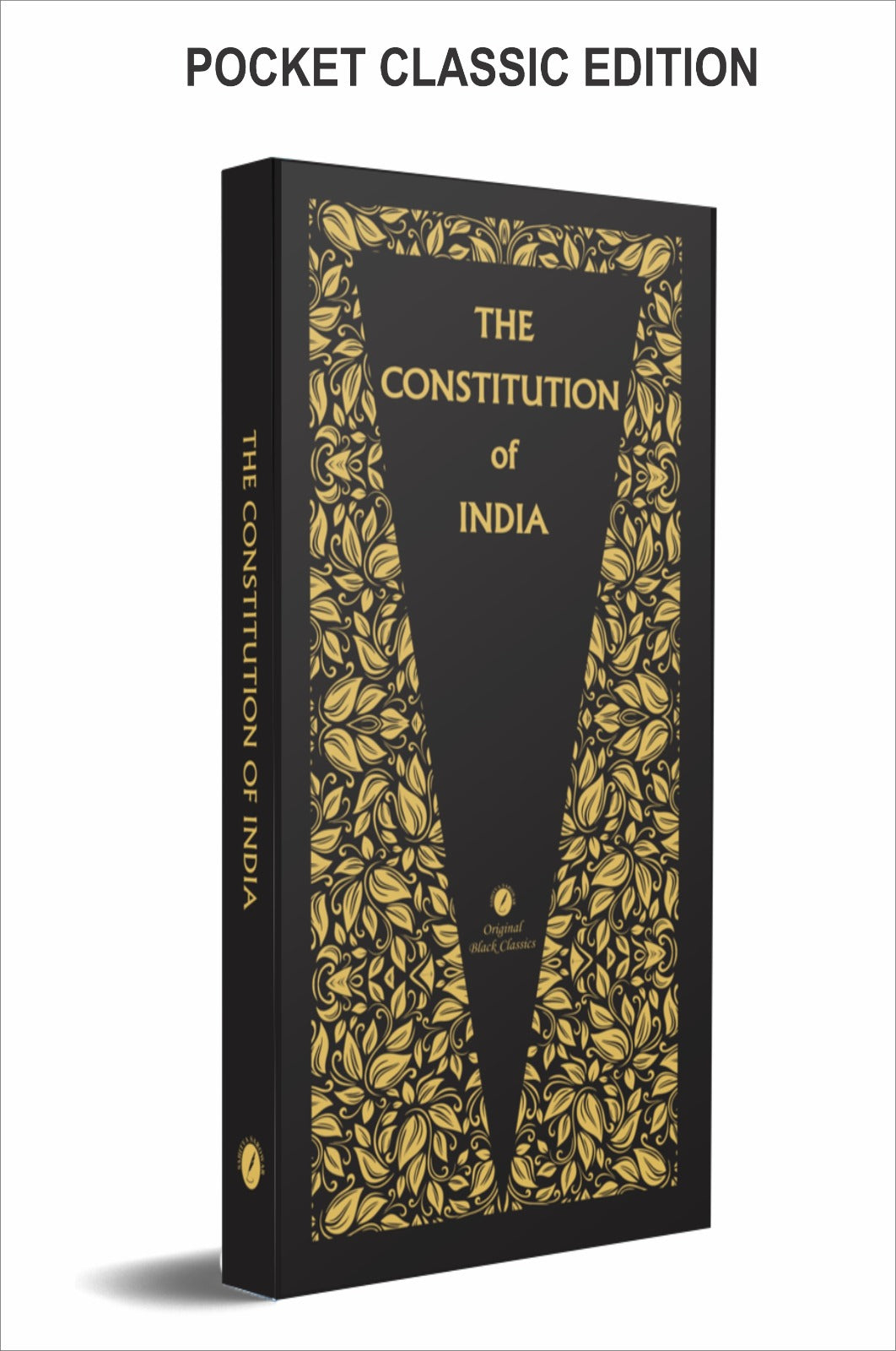 The Constitution of India (Bharat Ka Samvidhan in English) Covered 106th Amendment (Coat Pocket Size Edition) - Retail Maharaj